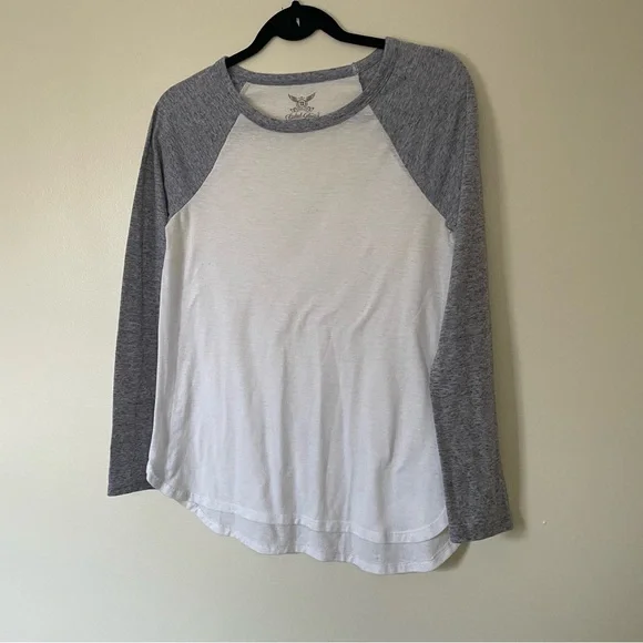 Faded Glory | Blue and White Baseball Tee | Size Small - Picture 3 of 9